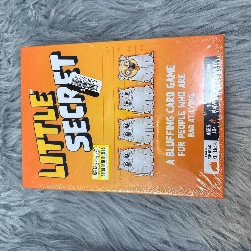 Exploding Kittens Little Secret Board Game - Picture 2 of 3